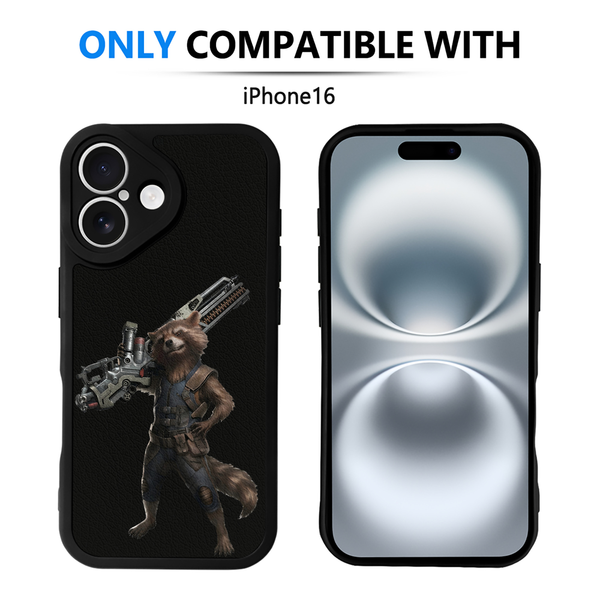 （画像用） アベンジャーズ The Avengers 【iPhone 16シリーズ対応】シリコンスマホケース（レザー調） 材質：シリコン